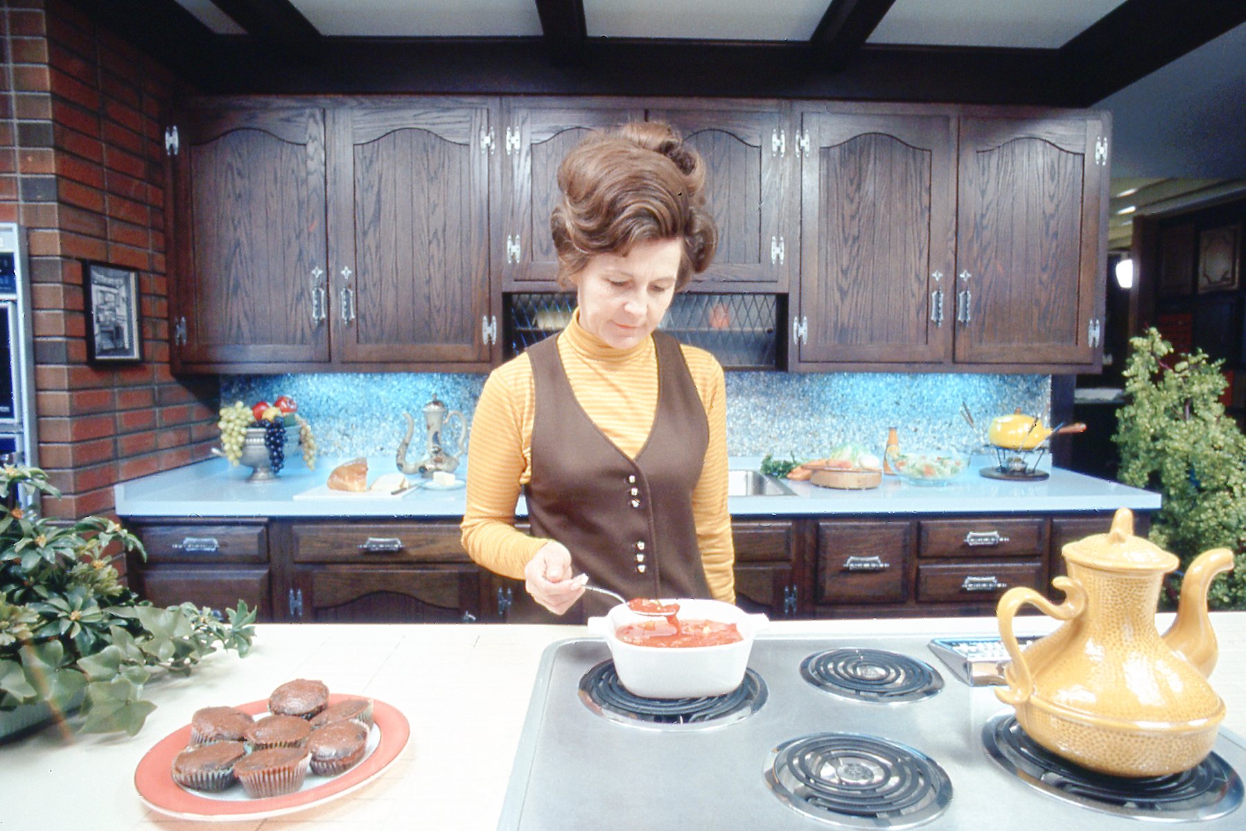 Esther Cooking custom-kitchen-design-firm