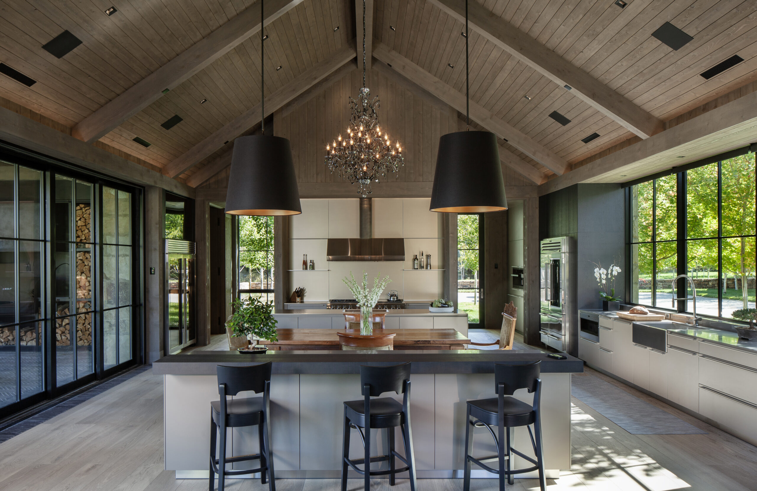 kitchen remodel trends 2026 layered lighting