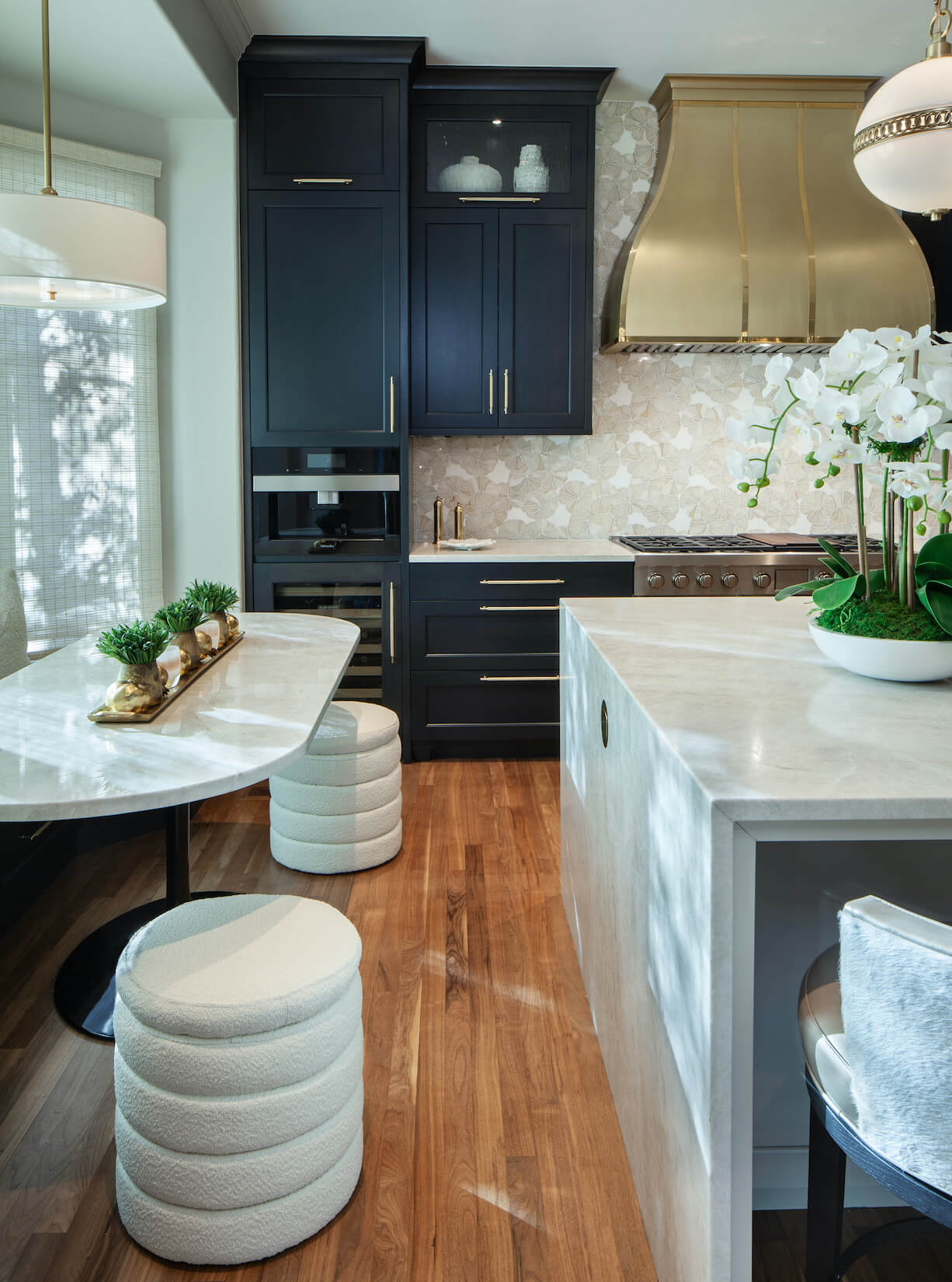 high-end kitchen cabinets Country Club Lane custom cabinetry design
