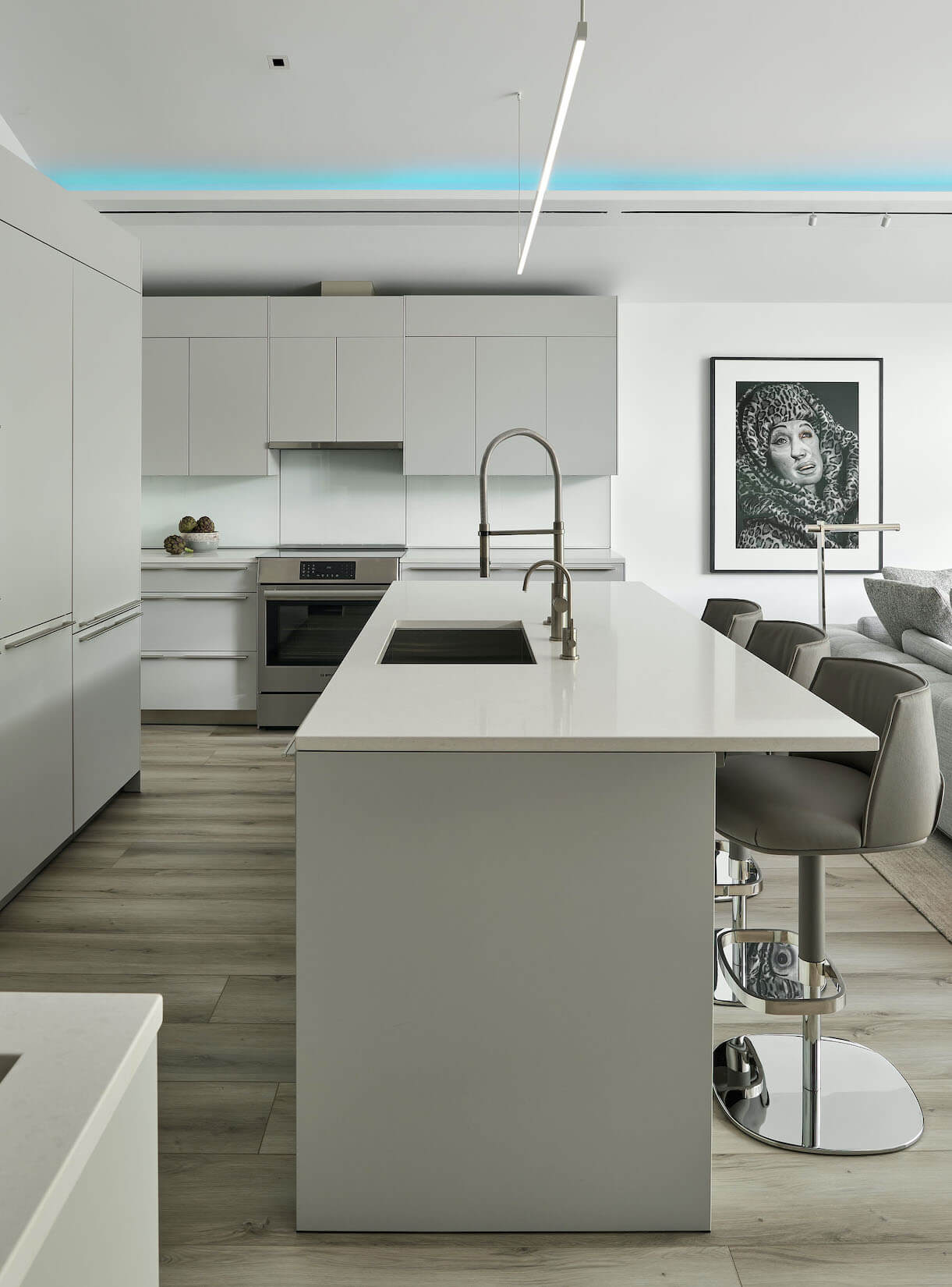 sleek-kitchen-design sleek kitchen design