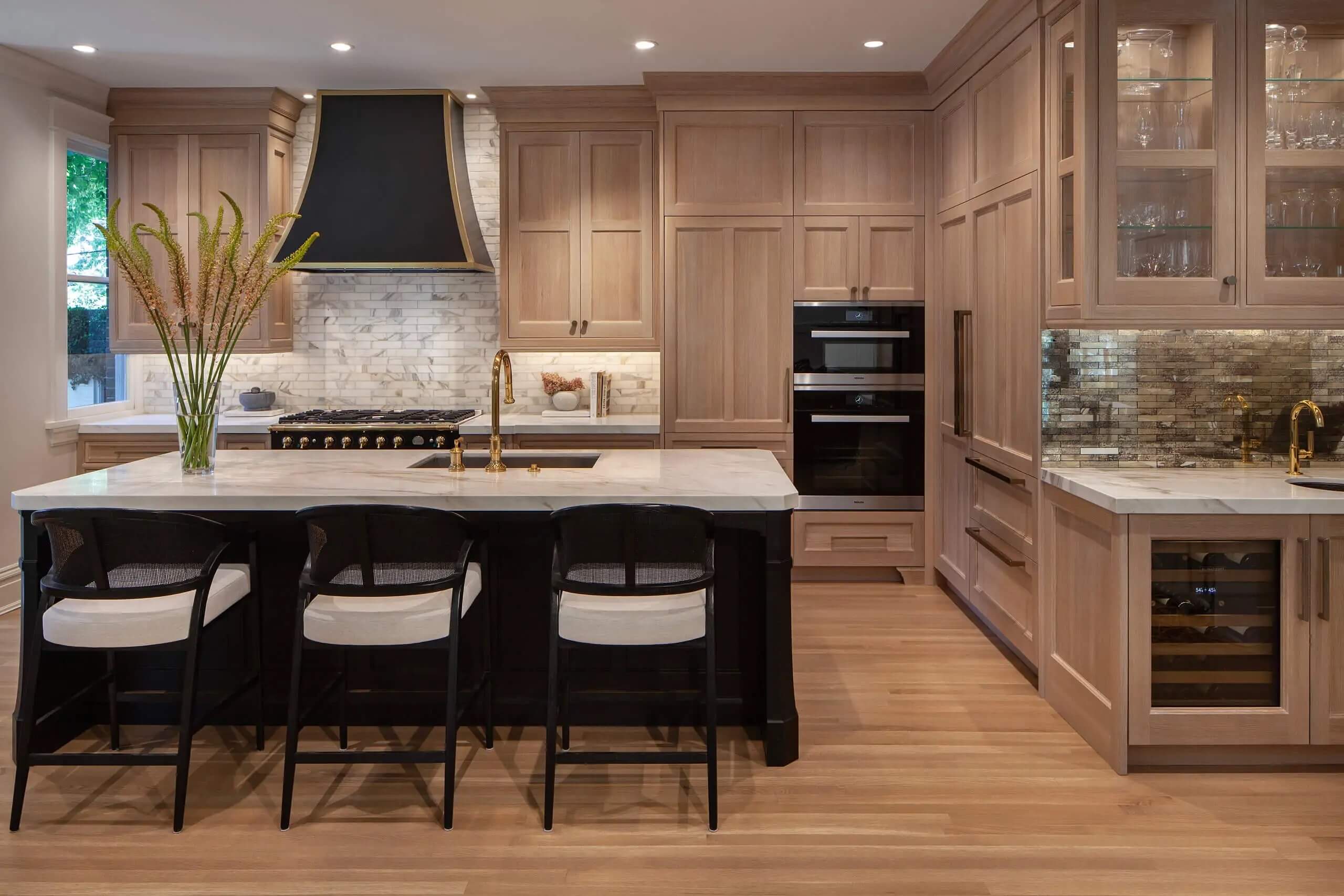 kitchen remodel with restoration