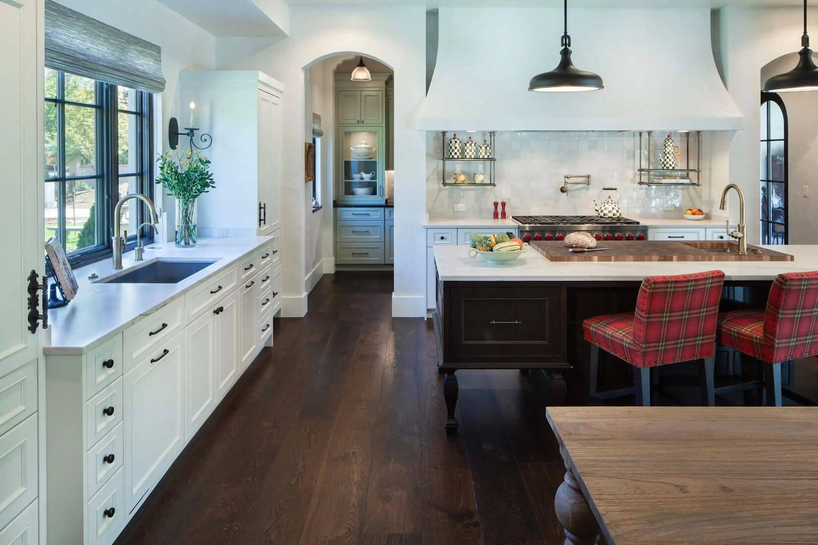 high-end kitchen cabinets Spanish Inspired Masterpiece custom cabinetry