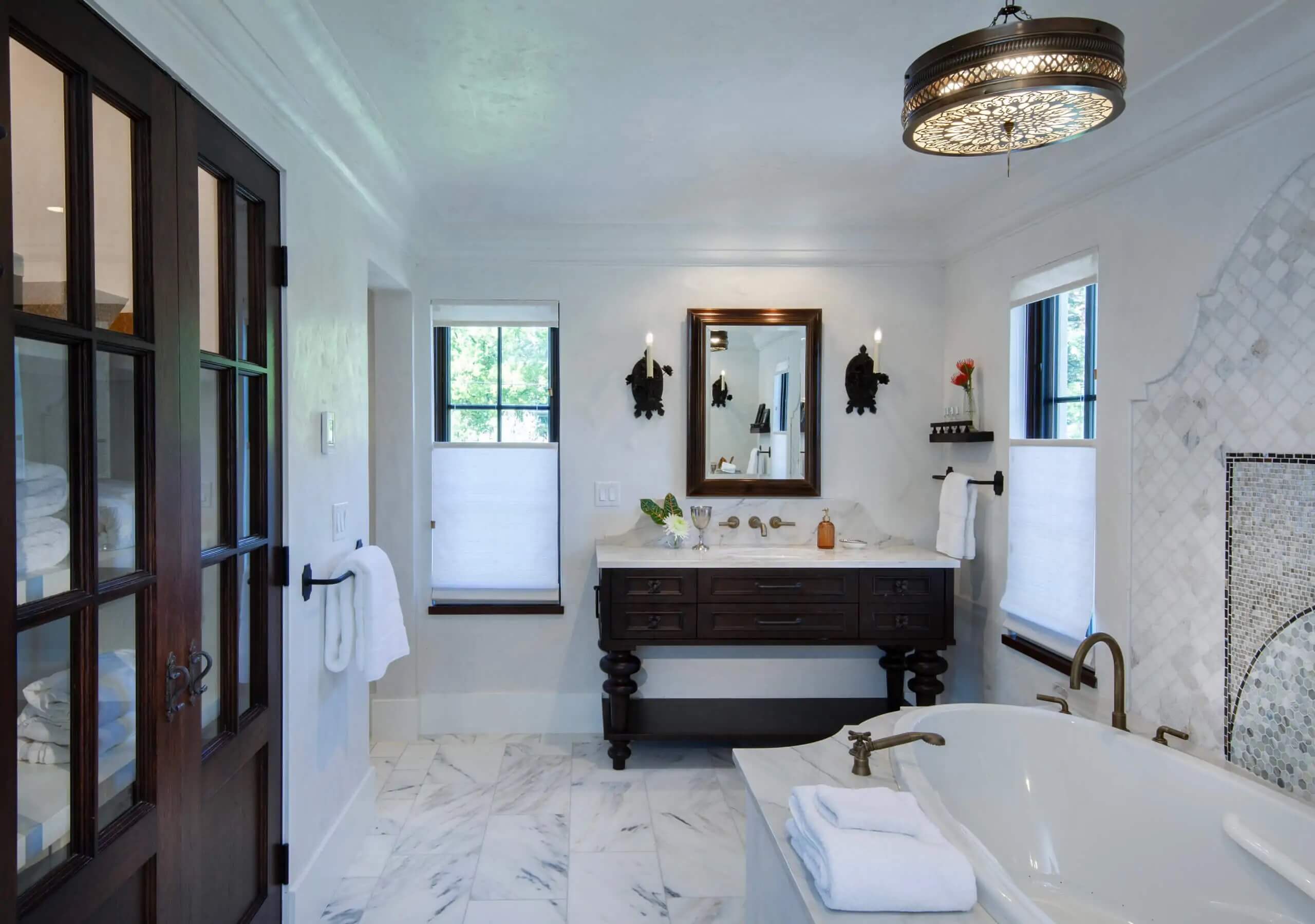 spanish style bathroom